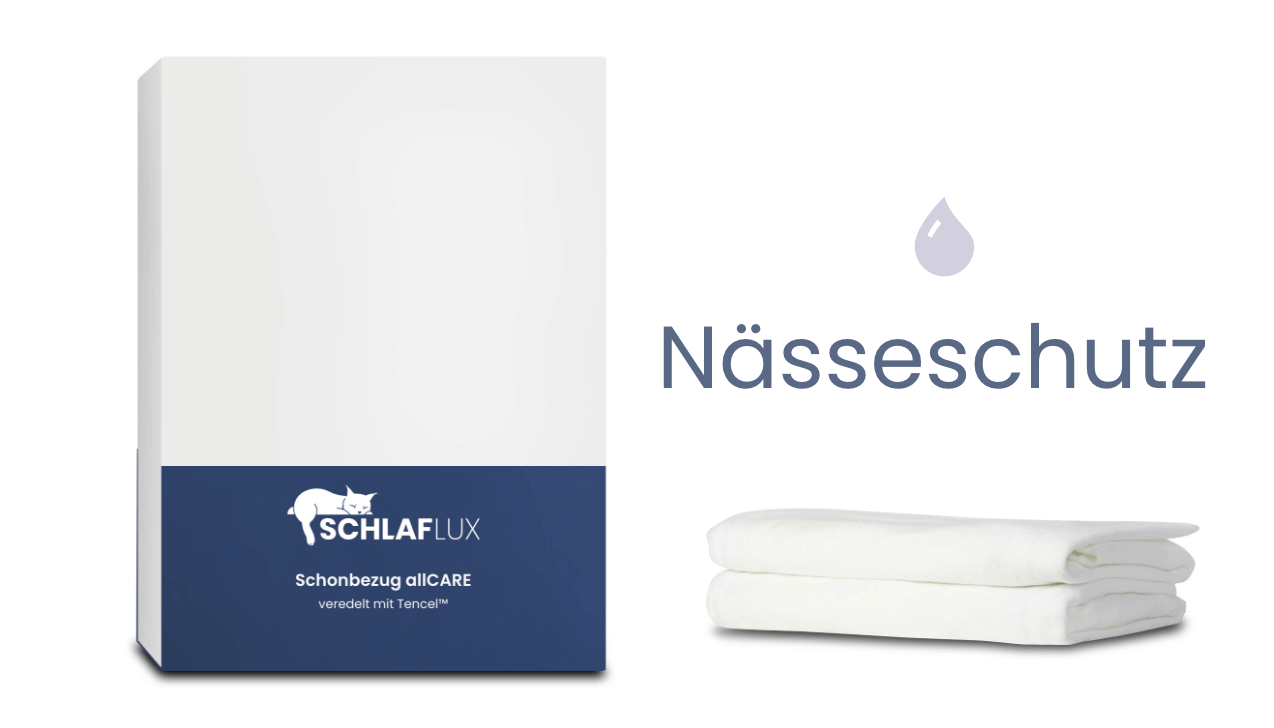 Schlaflux Schonbezug allCare – hygienischer Schutz vor Schmutz und Feuchtigkeit